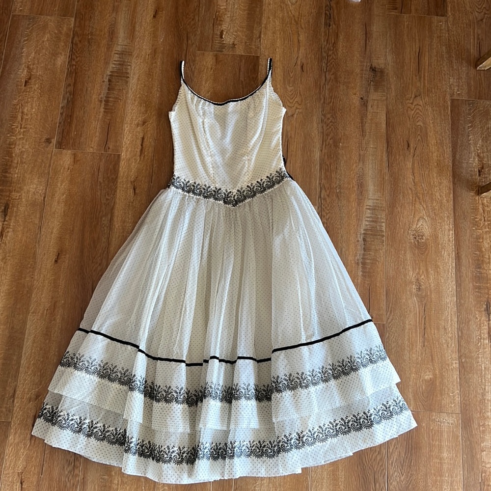 1940-1950’s Vintage Cocktail Dress Size S